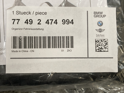 NEW GENUINE BMW 77492474994 Organizer, Rider's Equipment