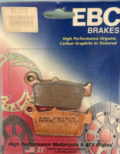 NEW GENUINE EBC FA131R Long-Life Sintered R Brake Pads