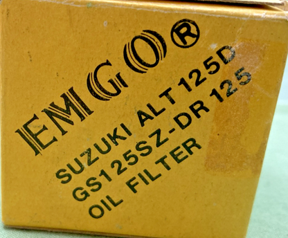 QTY 2 NEW GENUINE EMGO 10-84200 OIL FILTER REPLACEMENT FOR SUZUKI 16510-05240