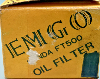 NEW GENUINE EMGO 10-85800 OIL FILTER REPLACEMENT FOR HONDA FT500, 15412-MC8-000