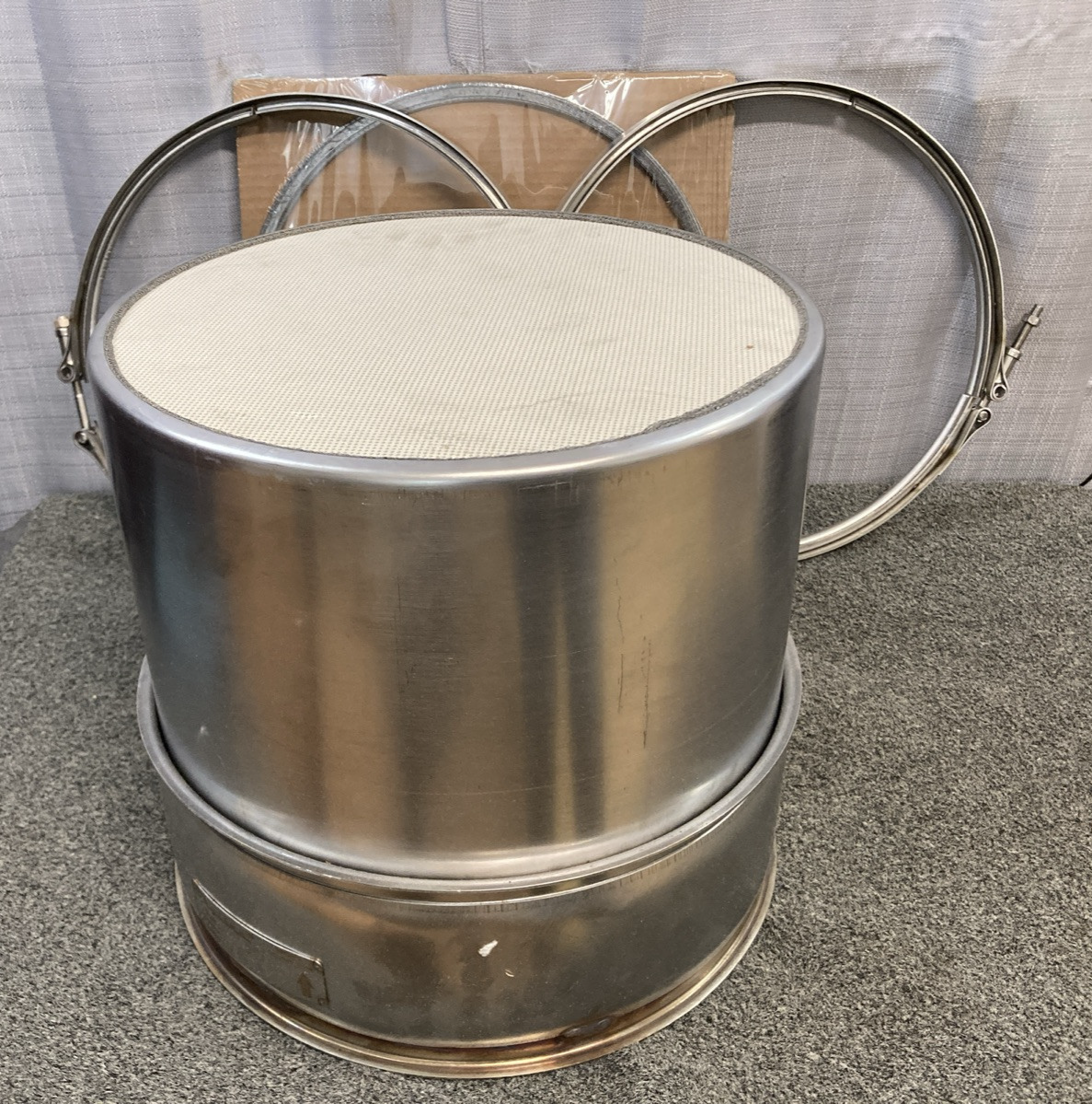 NEW GENUINE SKYLINE VQ1202-C DPF KIT 1 DPF, 2 GASKETS, 2 CLAMPS