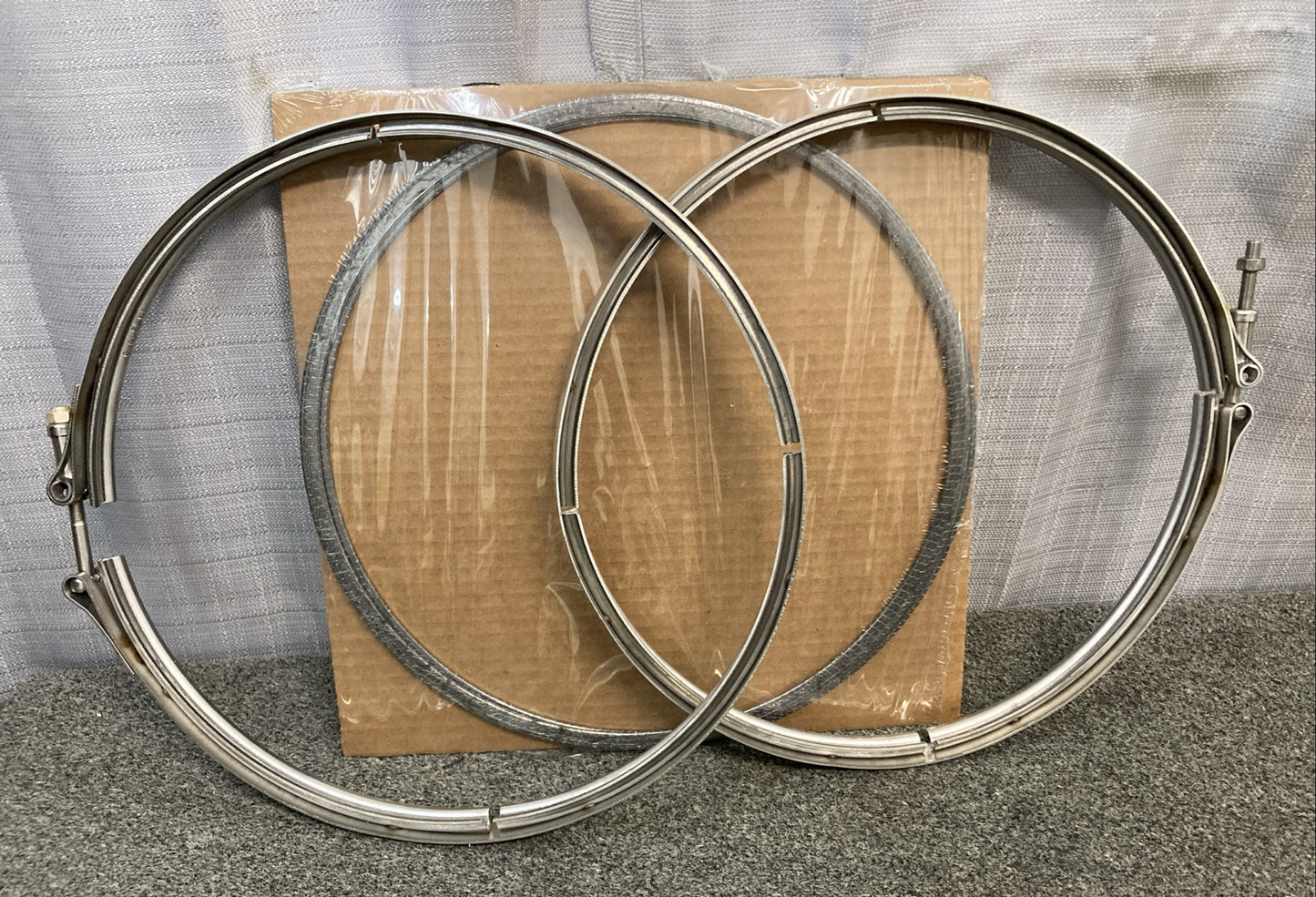 NEW GENUINE SKYLINE VQ1202-C DPF KIT 1 DPF, 2 GASKETS, 2 CLAMPS