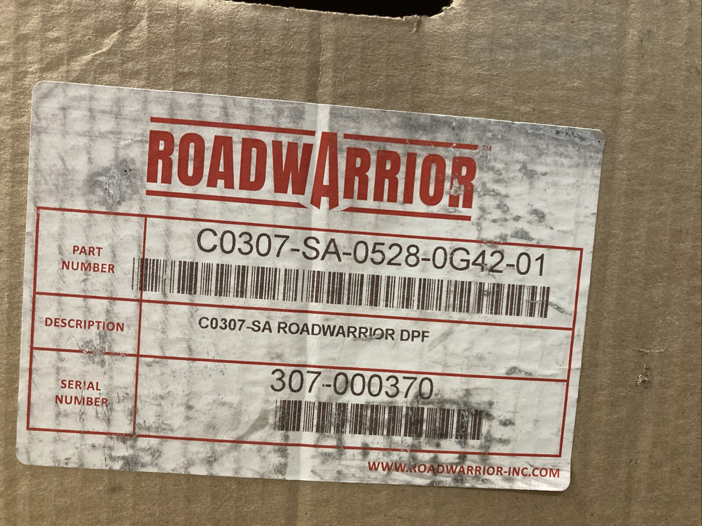 NEW GENUINE ROADWARRIOR C0307-SA DPF For Volvo MP7 MP8, Mack D11 D13