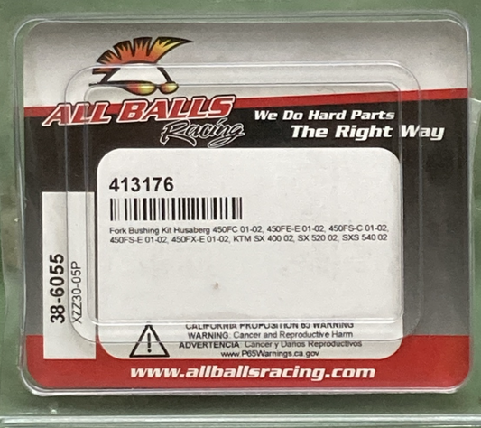 NEW GENUINE ALL BALLS 413176 FORK BUSHING KIT COMPLETE