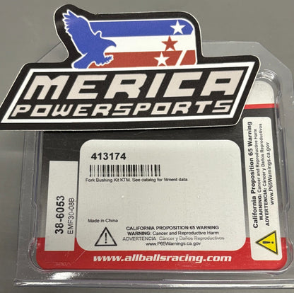 NEW GENUINE ALL BALLS 413174 FORK BUSHING KIT COMPLETE