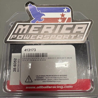 NEW GENUINE ALL BALLS 413173 FORK BUSHING KIT COMPLETE