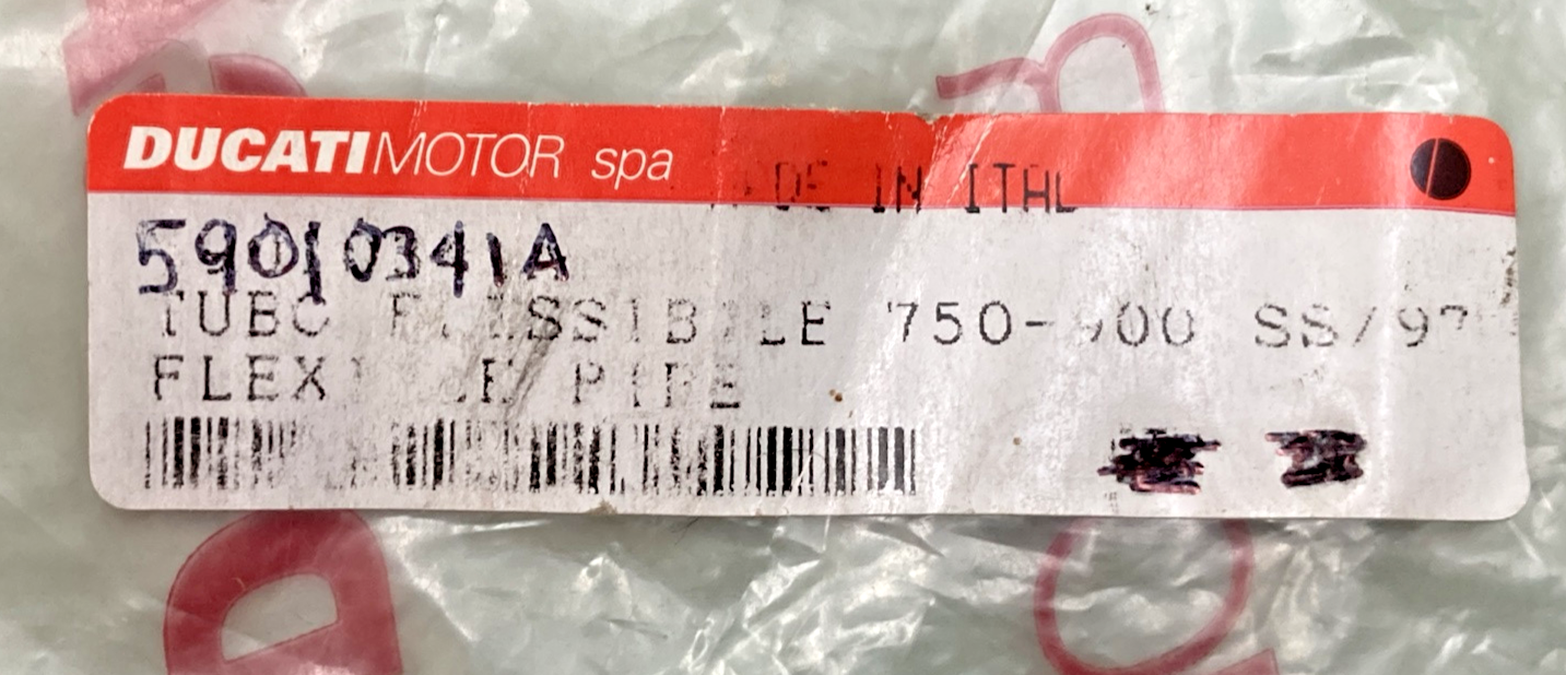 NEW GENUINE DUCATI 59010341A FLEX PIPE