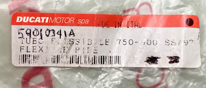 NEW GENUINE DUCATI 59010341A FLEX PIPE