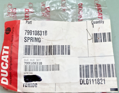 NEW GENUINE DUCATI 79910831B SPRING