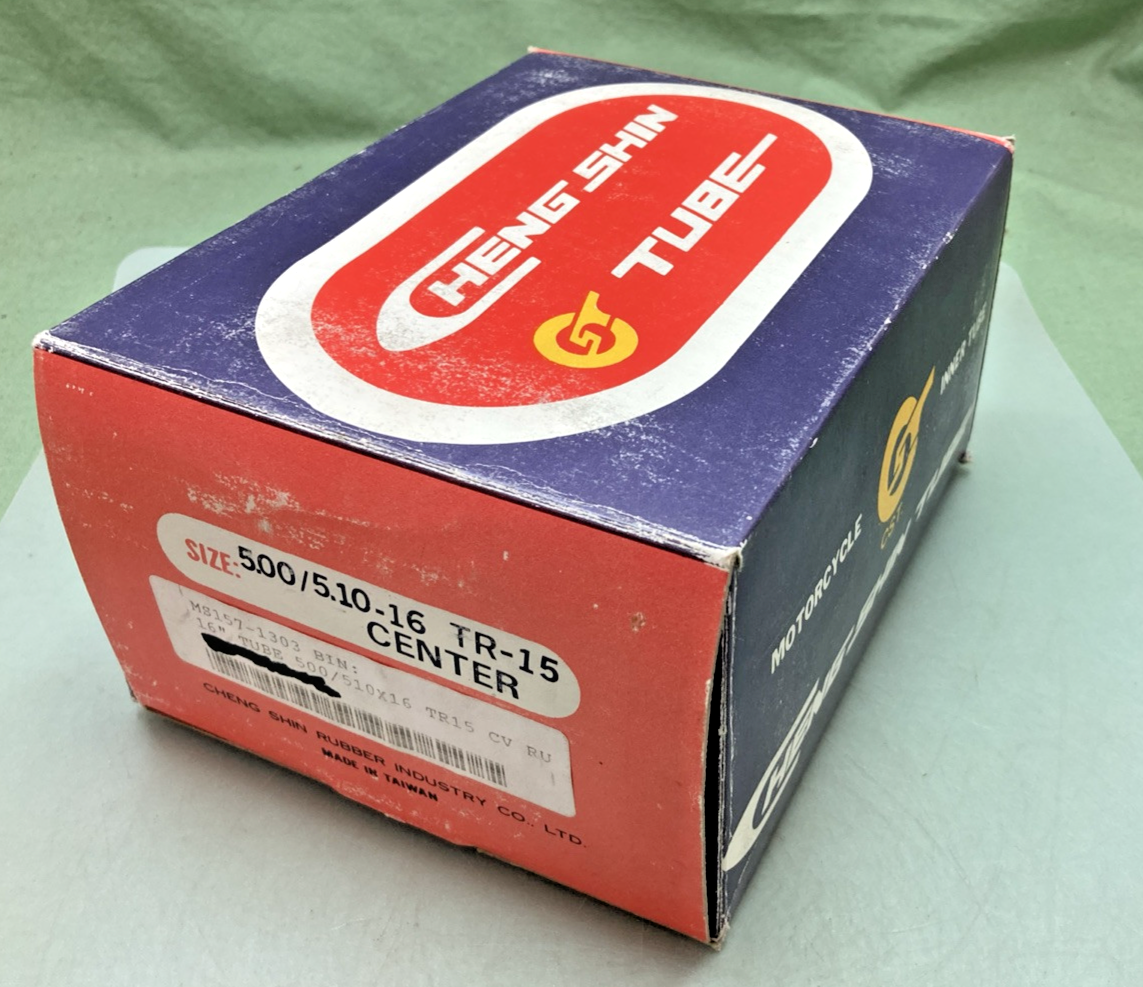 NEW GENUINE CHENG SHIN 157-1303 5.00/5.10-16" TUBE TR-15 CENTER