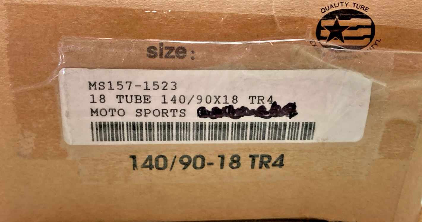 NEW GENUINE CHENG SHIN 157-1523 140/90X18" TUBE TR-4