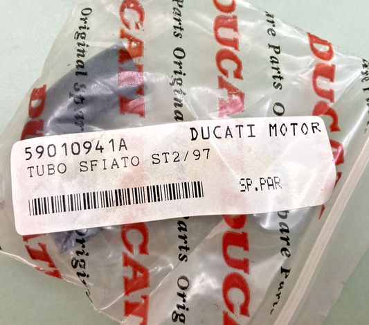 NEW GENUINE DUCATI 59010941A BREATHER PIPE