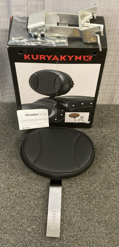 NEW GENUINE KURYAKYNK 0822-0268  Plug-N-Go Driver's Backrest Black - 1628