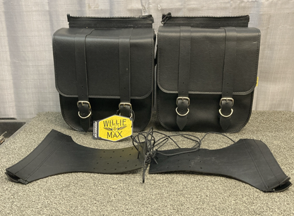 NEW GENUINE WILLIE & MAX 58301-00 INDIAN Adjustable Saddlebags