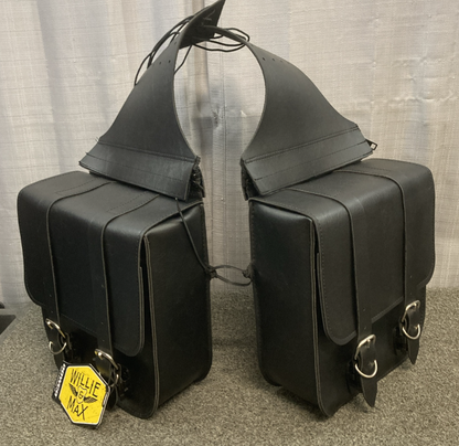 NEW GENUINE WILLIE & MAX 58301-00 INDIAN Adjustable Saddlebags
