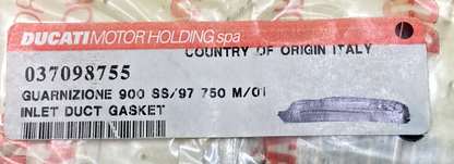 NEW GENUINE DUCATI 037098755 GASKET, INTAKE MANIFOLR