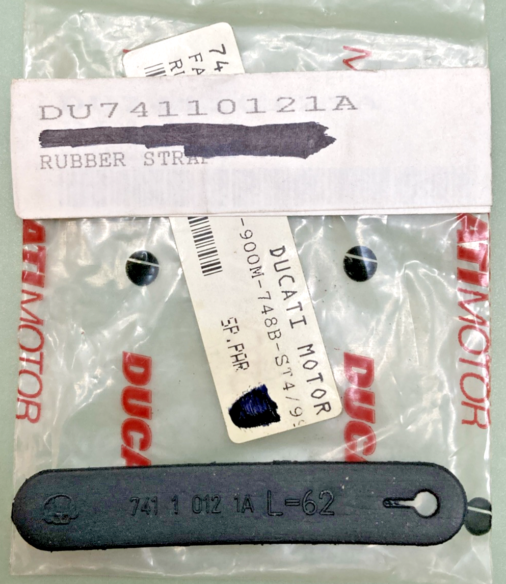 NEW GENUINE DUCATI 74110121A CLAMP, RUBBER 62MM
