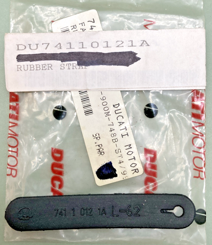 NEW GENUINE DUCATI 74110121A CLAMP, RUBBER 62MM
