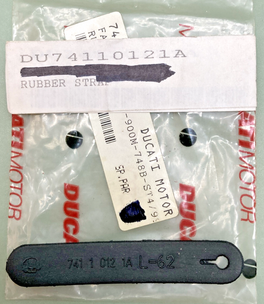 NEW GENUINE DUCATI 74110121A CLAMP, RUBBER 62MM