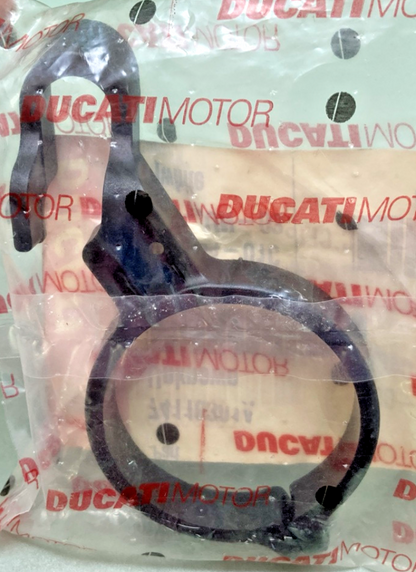 NEW GENUINE DUCATI 74110301A CLAMP, BRAKELINE SEC CLIP