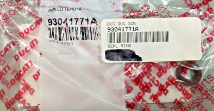 NEW GENUINE DUCATI 93041771A SEAL RING