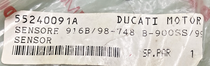 NEW GENUINE DUCATI 55240091A DETECTOR, SENSORE 916B/98-748 B-900SS/99