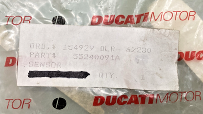 NEW GENUINE DUCATI 55240091A DETECTOR, SENSORE 916B/98-748 B-900SS/99