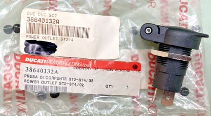 NEW GENUINE DUCATI 38640132A SOCKET, LOW VOLTAGE, ST2-ST4/02