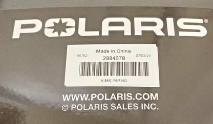 NEW GENUINE POLARIS 2884678 INDIAN All-Weather Vinyl Fairing Bag