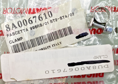 NEW GENUINE DUCATI 8A0067610 CLAMP 11MM