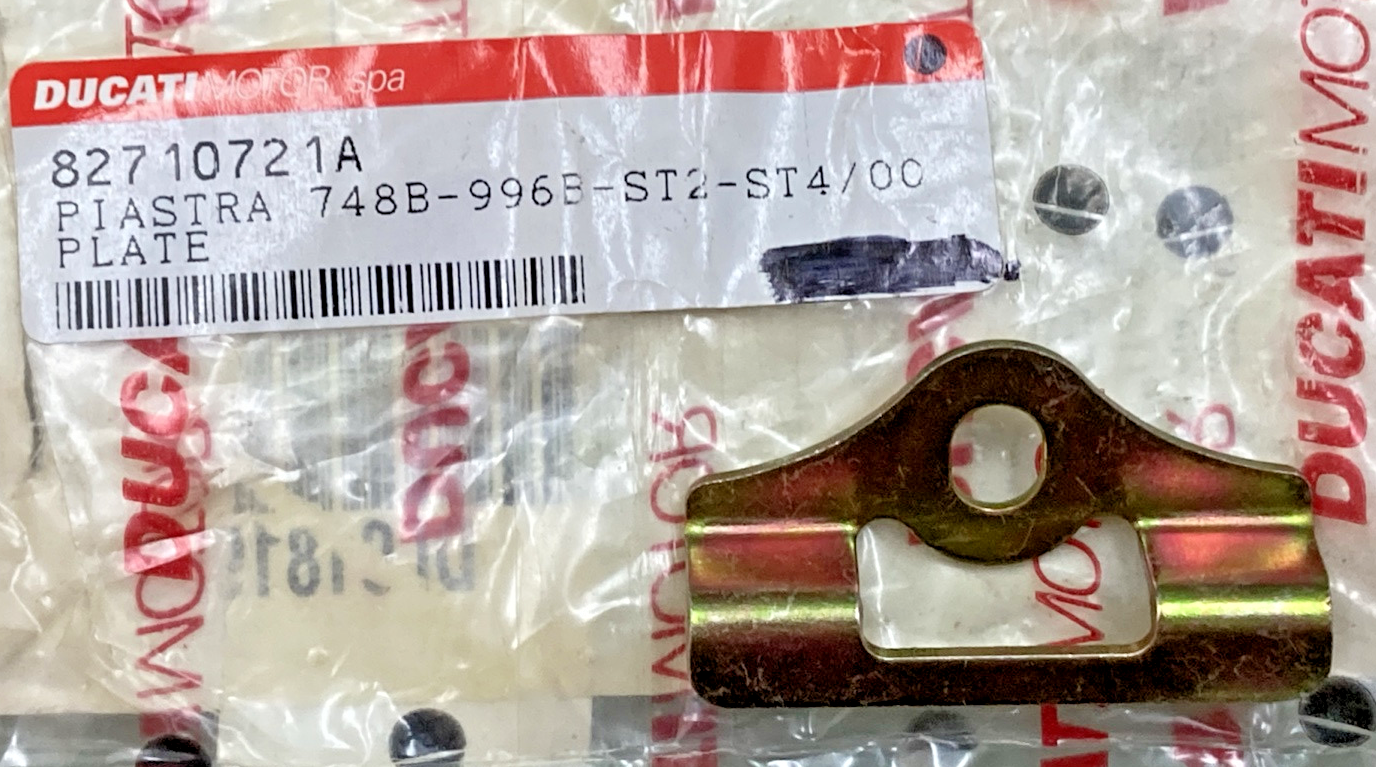 NEW GENUINE DUCATI 82710721A PLATE