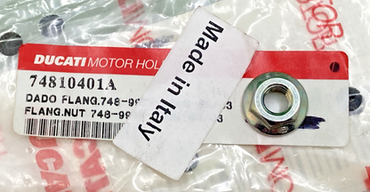 NEW GENUINE DUCATI 74810401A NUT, FLANGE