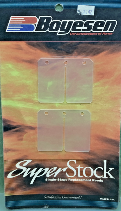NEW GENUINE BOYESEN SSF142 SUPER STOCK SINGLE-STAGE REPLACEENT REEDS