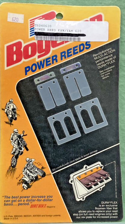NEW GENUINE BOYESEN 620 POWER REED KAW/YAM