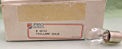 NEW GENUINE PRO SERIES GE93 TAIL LAMP BULB 12V 15CP