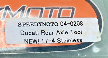 NEW GENUINE SPEEDYMOTO 04-0208 REAR AXLE TOOL FOR DUCATI
