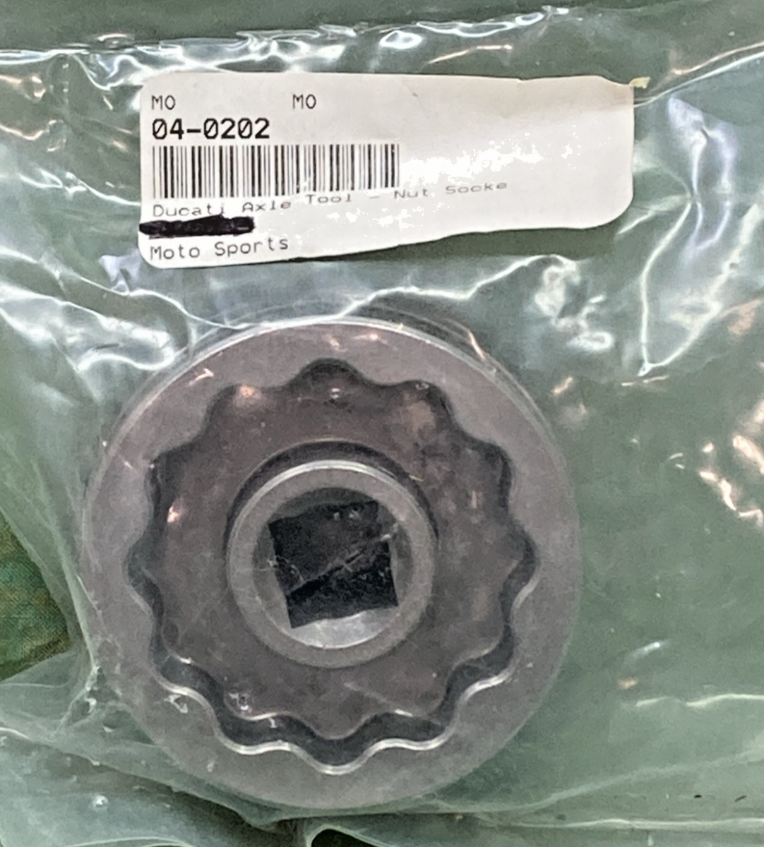 NEW GENUINE SPEEDYMOTO 04-0202 AXLE TOOL, NUT SOCKET FOR DUCATI