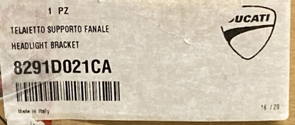 NEW GENUINE DUCATI 8291D021CA HEADLIGHT BRACKET