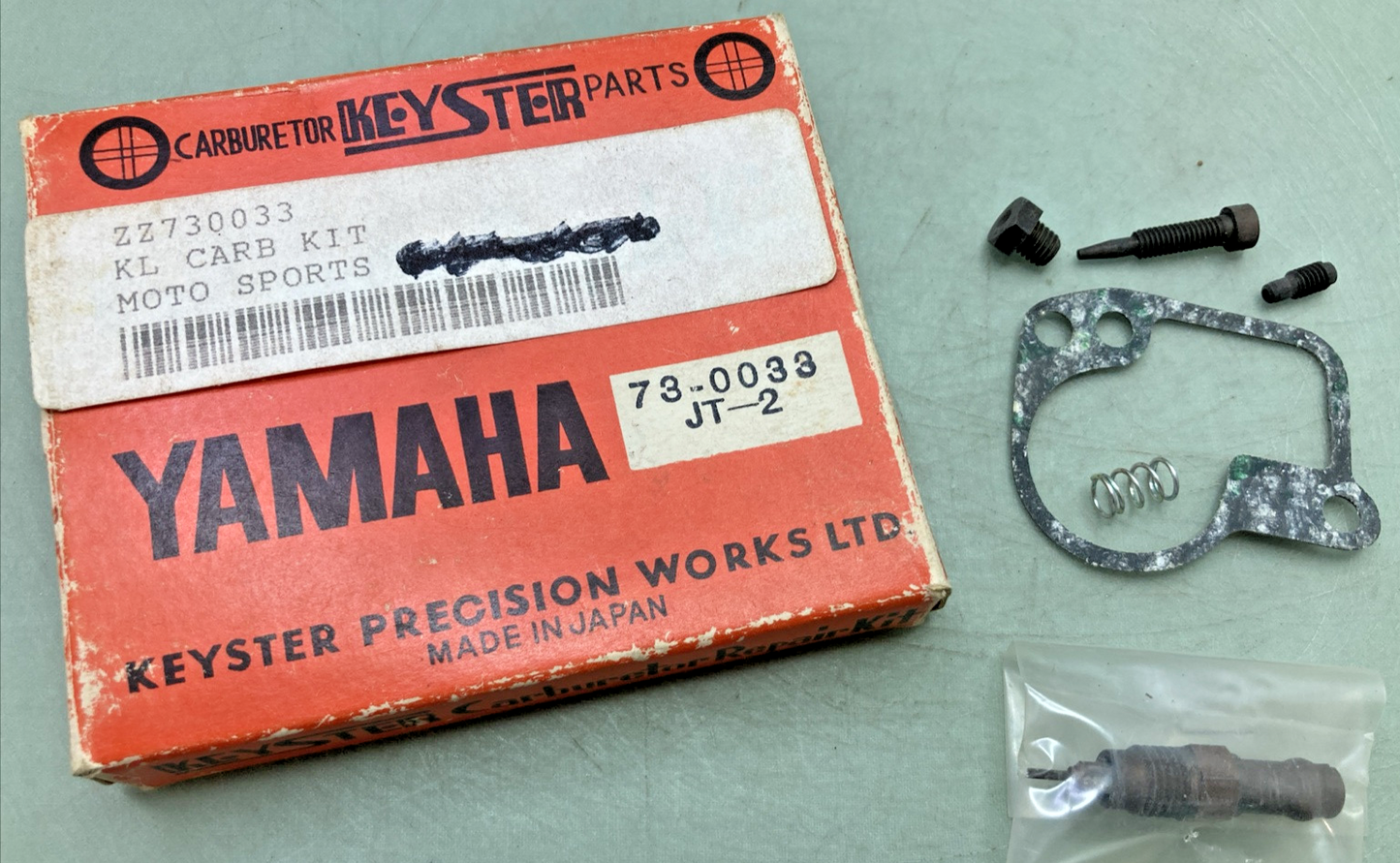 NEW GENUINE KEYSTER 73-0033 JT-2 CARB KIT FOR YAMAHA, INCOMPLETE