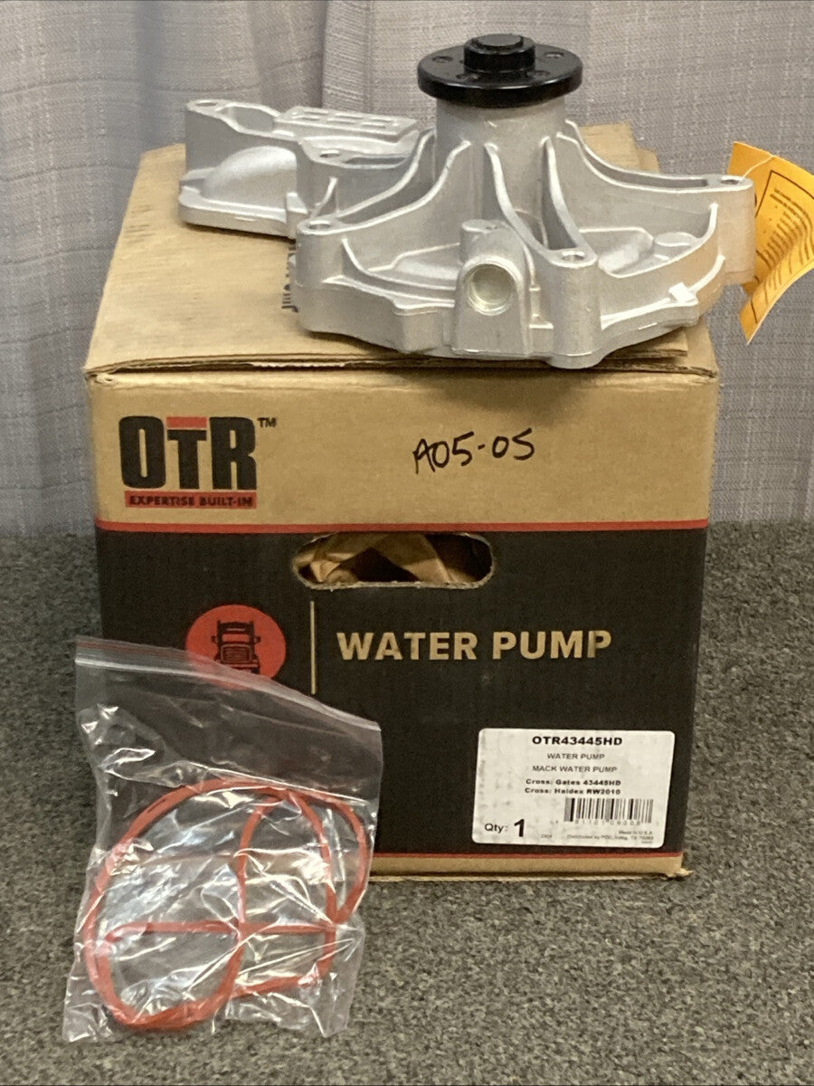 NEW GENUINE OTR OTR43445HD WATER PUMP ASSEMBLY W/ O-RING