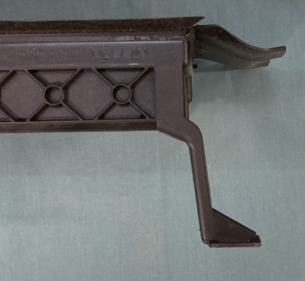 NEW GENUINE NISSAN 62330-9HS0A RADIATOR GRILLE FRONT BLACK PLASTIC