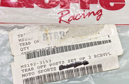 NEW GENUINE BIEFFE RACING 192-3153 TEAR OFF POSTS SET