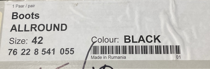 NEW GENUINE BMW 76 22 8 541 055 BOOTS ALLROUND BLACK EU42 US9