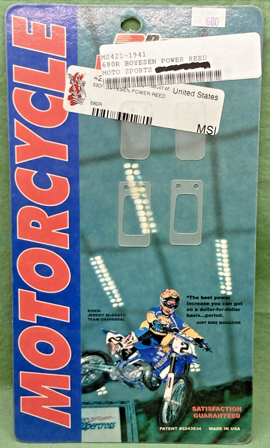 NEW GENUINE BOYESEN POWER REEDS 680