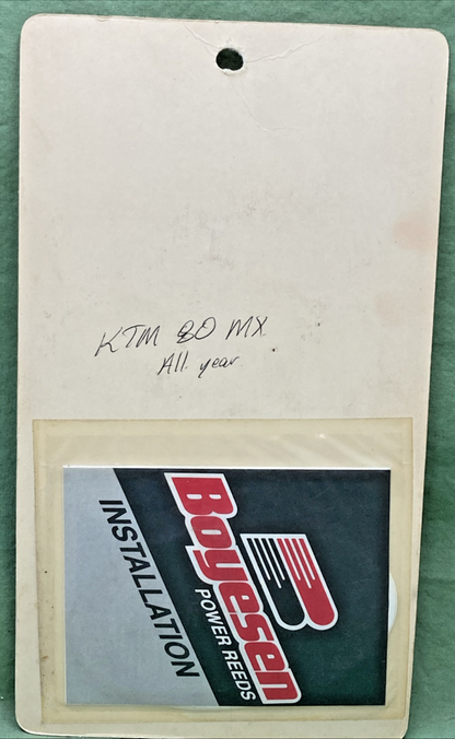 NEW GENUINE BOYESEN POWER REEDS 661 FOR KTM 80 MX