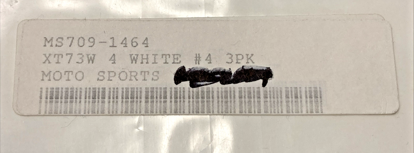 QTY 3 NEW GENUINE DIRT DIGITS 7091464 EXTREME XT 7" WHITE #4