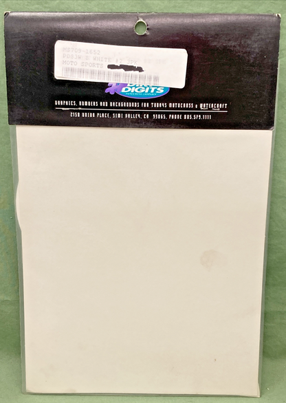QTY 3 NEW GENUINE DIRT DIGIT 7091652 8" WHITE #2
