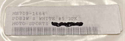 QTY 3 NEW GENUINE DIRT DIGIT 7091664 8" WHITE #5