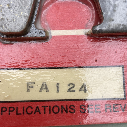 NEW GENUINE EBC FA124 Organic Base FA Brake Pads