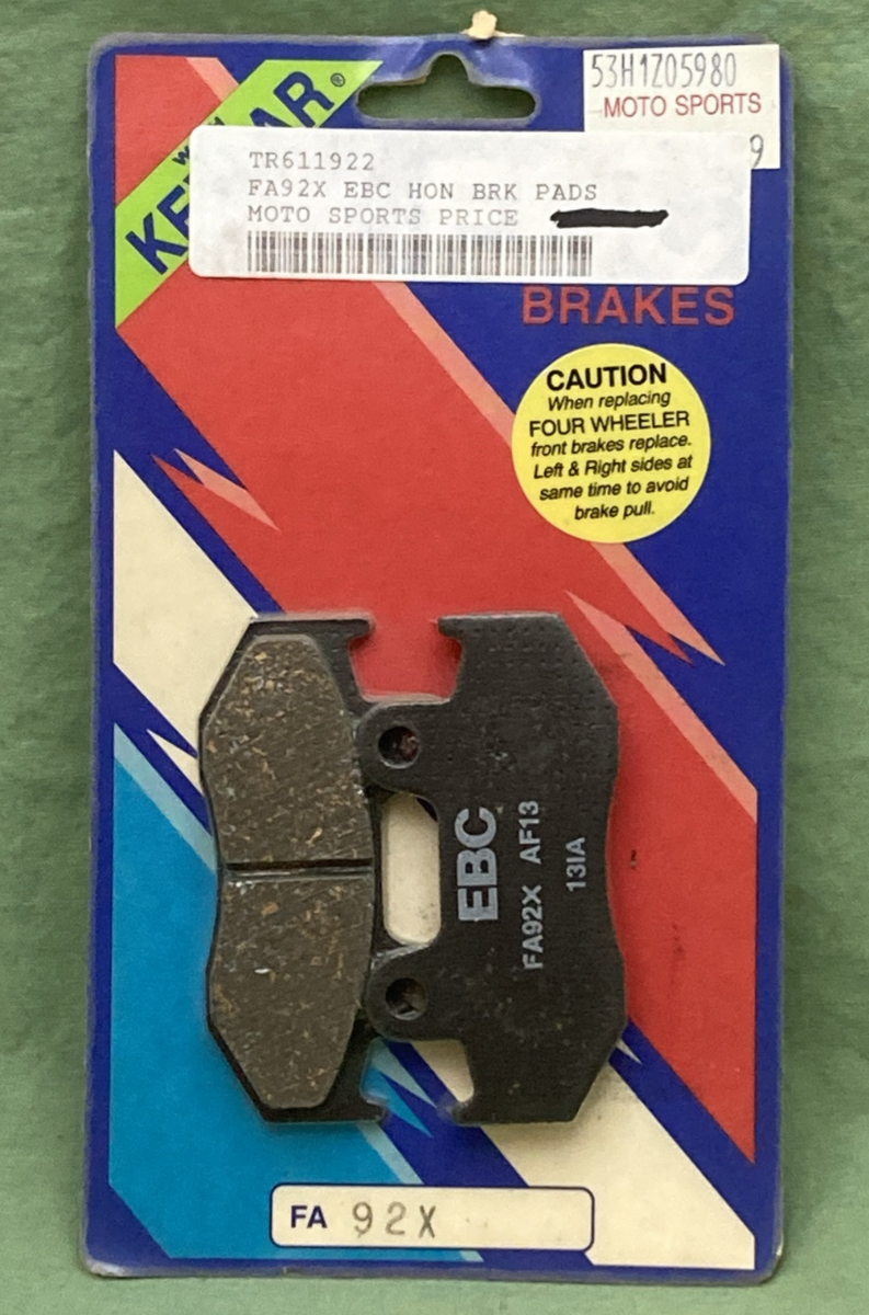 NEW GENUINE EBC FA92X Sport Carbon X Brake Pads